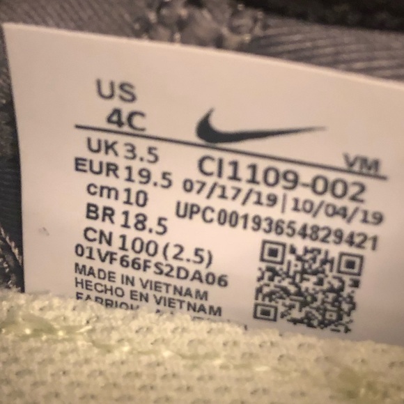 Kids Nike air max 270 extreme size 4C - Picture 7 of 7